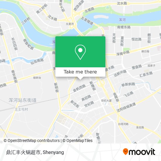 鼎汇丰火锅超市 map