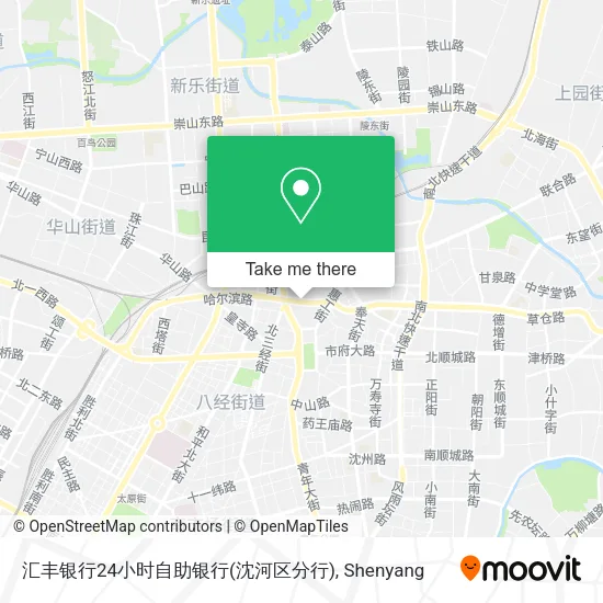 汇丰银行24小时自助银行(沈河区分行) map