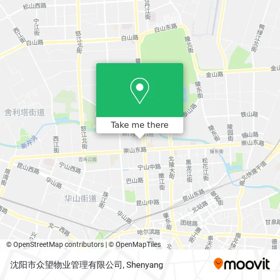 沈阳市众望物业管理有限公司 map