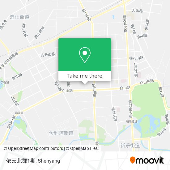 依云北郡1期 map