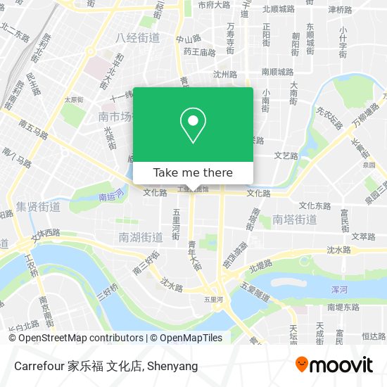 Carrefour 家乐福 文化店 map