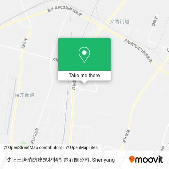 沈阳三隆消防建筑材料制造有限公司 map