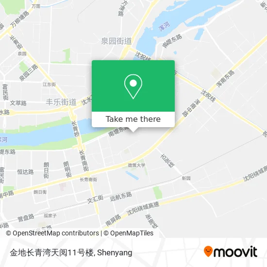 金地长青湾天阅11号楼 map