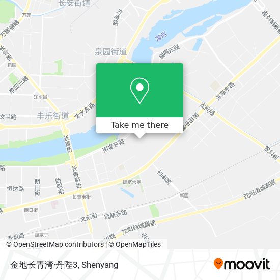金地长青湾·丹陛3 map