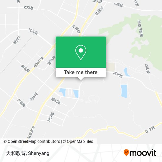 天和教育 map