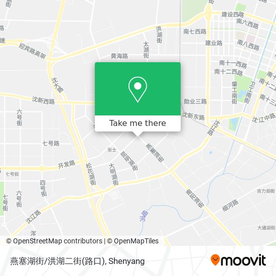 燕塞湖街/洪湖二街(路口) map