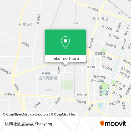 洪湖社区居委会 map