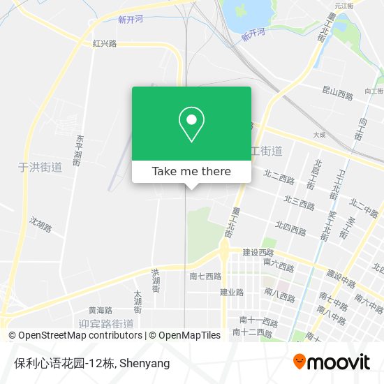 保利心语花园-12栋 map