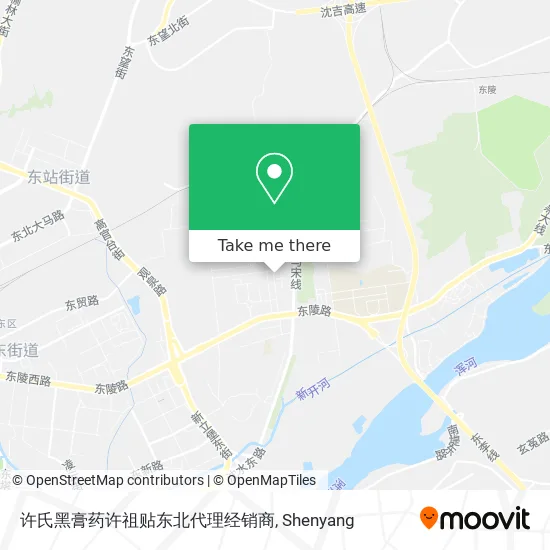 许氏黑膏药许祖贴东北代理经销商 map