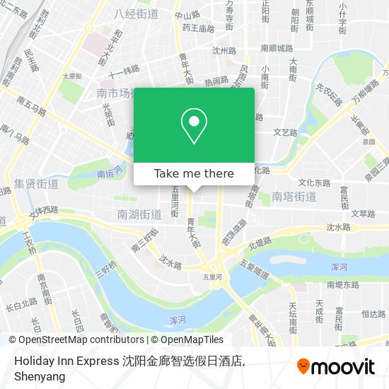 Holiday Inn Express 沈阳金廊智选假日酒店 map