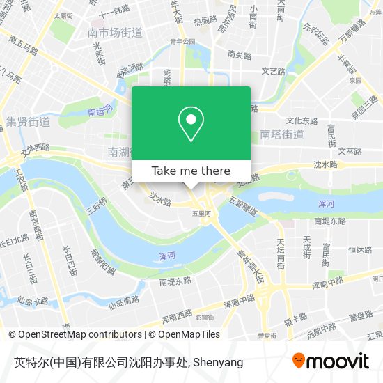 英特尔(中国)有限公司沈阳办事处 map