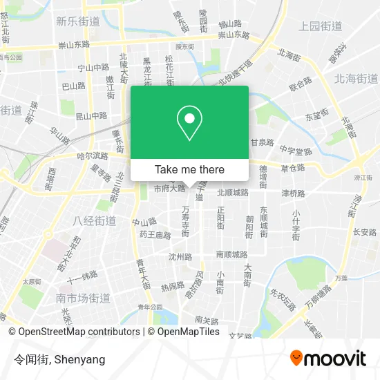 令闻街 map