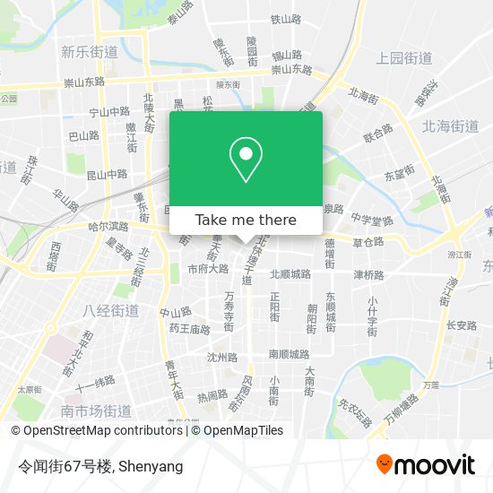 令闻街67号楼 map