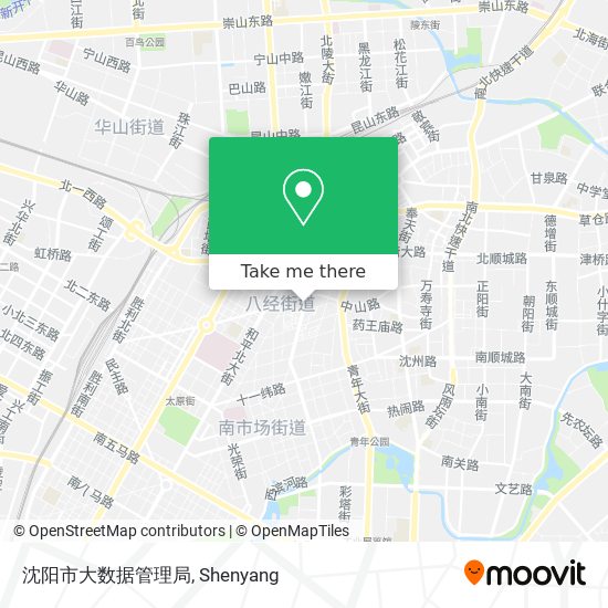 沈阳市大数据管理局 map