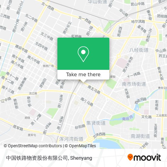 中国铁路物资股份有限公司 map
