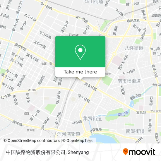 中国铁路物资股份有限公司 map
