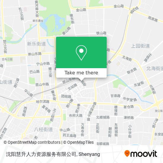 沈阳慧升人力资源服务有限公司 map