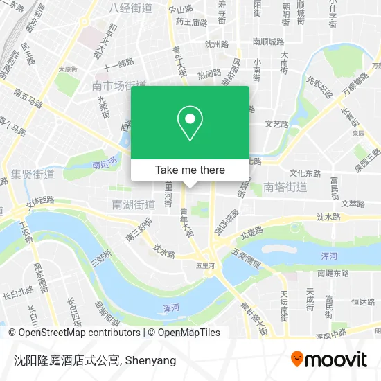 沈阳隆庭酒店式公寓 map
