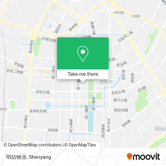 明喆物业 map