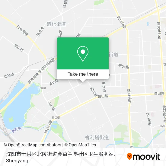 沈阳市于洪区北陵街道金荷兰亭社区卫生服务站 map