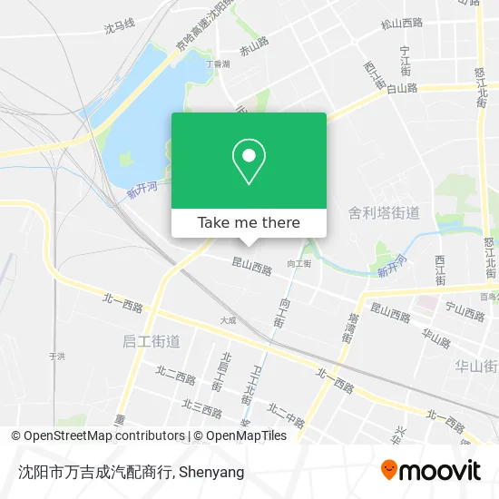 沈阳市万吉成汽配商行 map