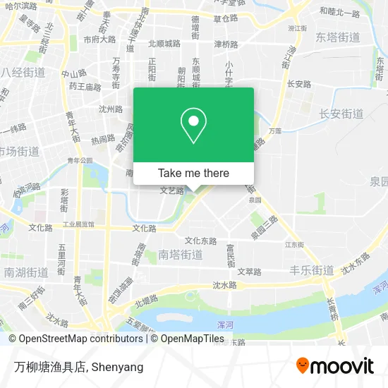 万柳塘渔具店 map