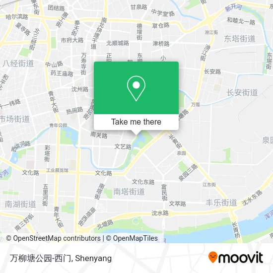 万柳塘公园-西门 map