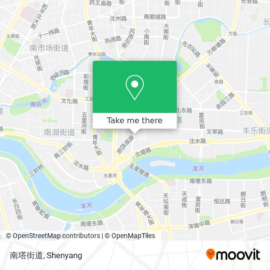 南塔街道 map