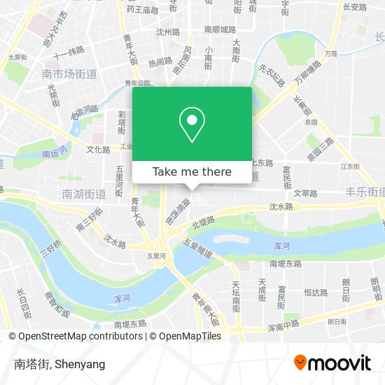 南塔街 map