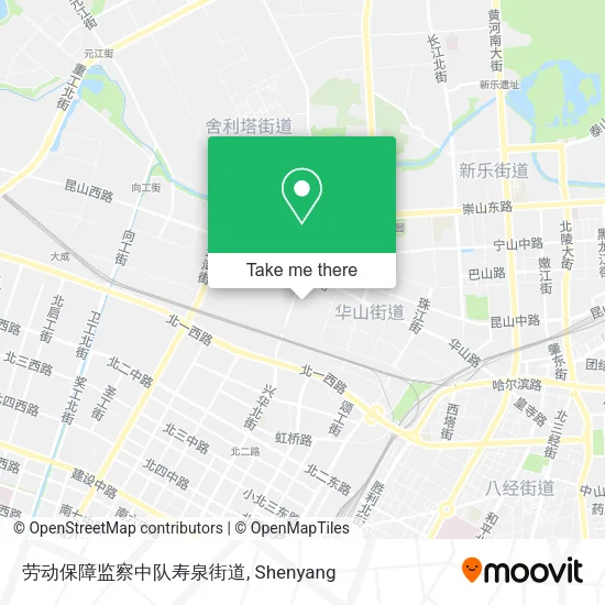 劳动保障监察中队寿泉街道 map