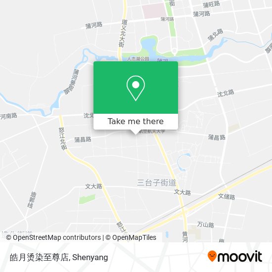 皓月烫染至尊店 map
