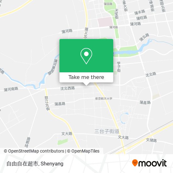自由自在超市 map