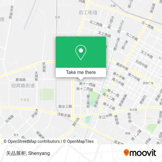 关品展柜 map