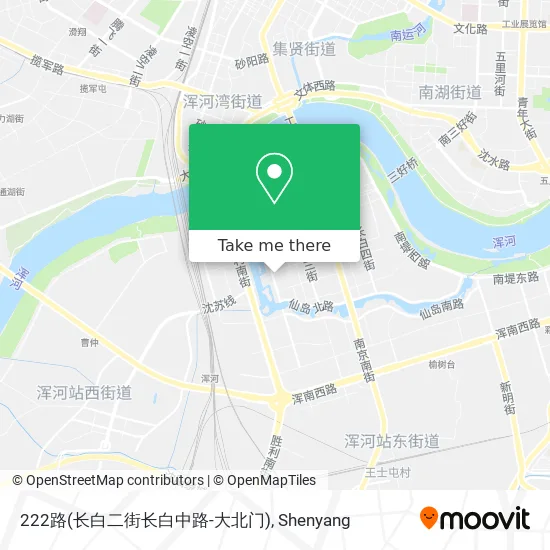 222路(长白二街长白中路-大北门) map