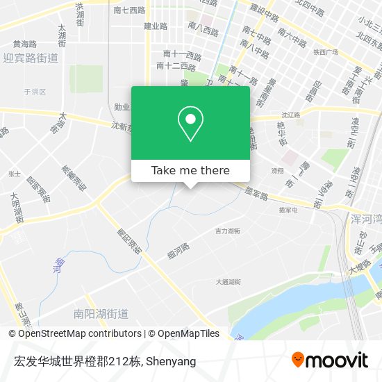 宏发华城世界橙郡212栋 map
