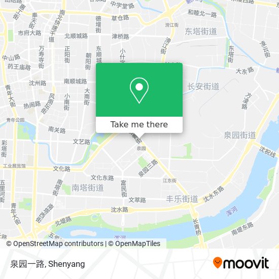 泉园一路 map