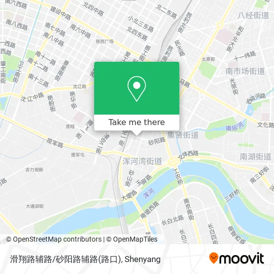 滑翔路辅路/砂阳路辅路(路口) map