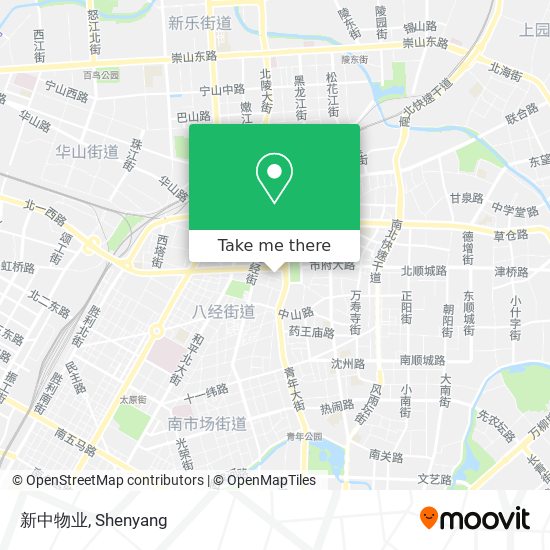 新中物业 map