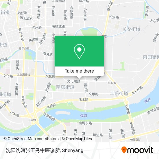 沈阳沈河张玉秀中医诊所 map