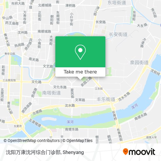 沈阳万康沈河综合门诊部 map