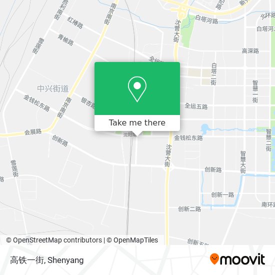 高铁一街 map