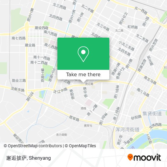 邂逅披萨 map
