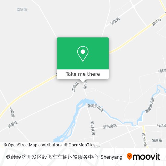 铁岭经济开发区毅飞车车辆运输服务中心 map