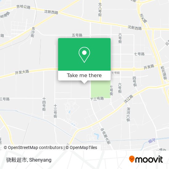 骁毅超市 map