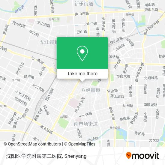 沈阳医学院附属第二医院 map