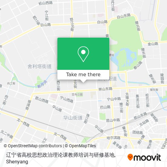 辽宁省高校思想政治理论课教师培训与研修基地 map