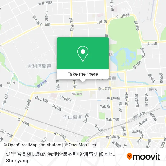 辽宁省高校思想政治理论课教师培训与研修基地 map