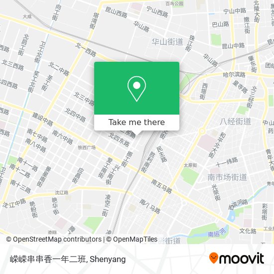 嵘嵘串串香一年二班 map