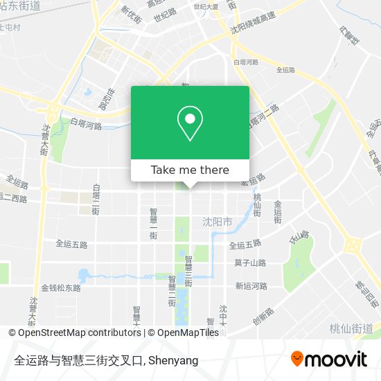 全运路与智慧三街交叉口 map