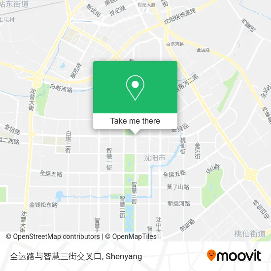 全运路与智慧三街交叉口 map